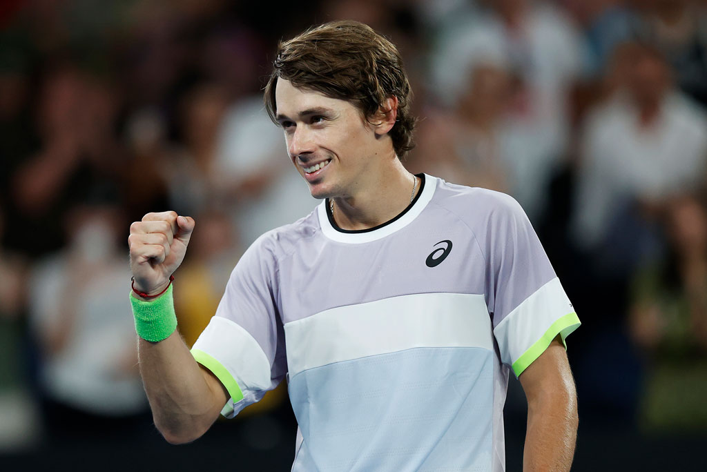 asics Match Polo-Shirt alex de minaur