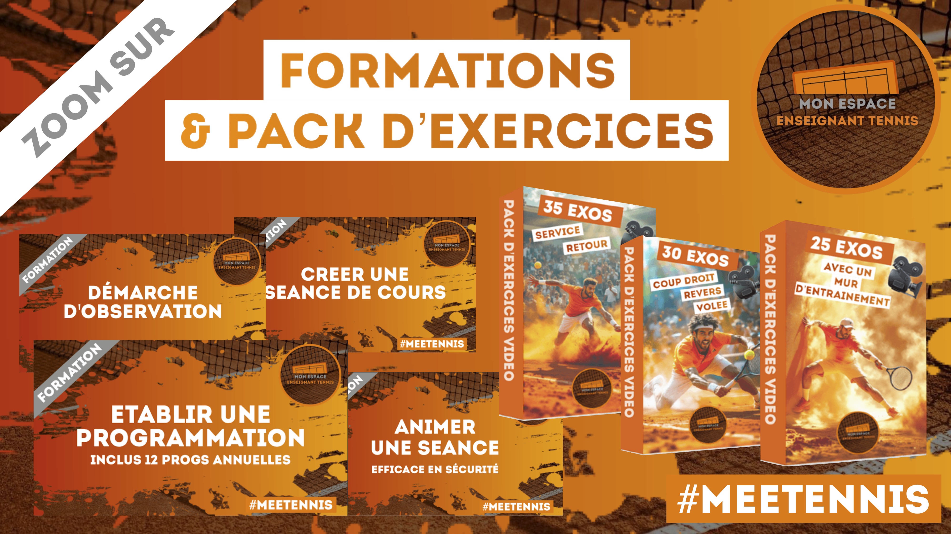 meetennis, apprentissage, enseignement, enseignant, tennis, club