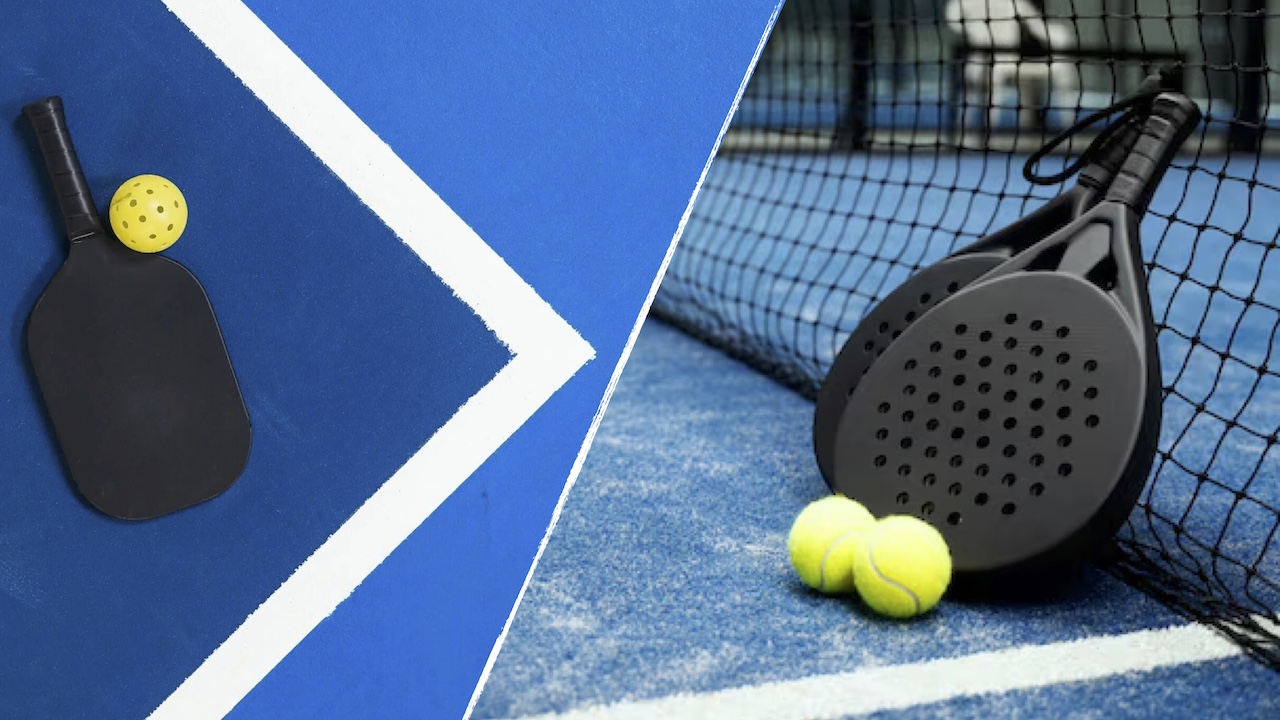pickleball and padel